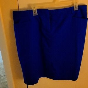 Calvin Klein blue dress skirt